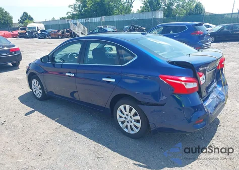 2016 Nissan Sentra Sv from USA, damaged, VIN 3N1AB7AP8GY292888